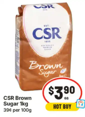 IGA CSR Brown Sugar offer