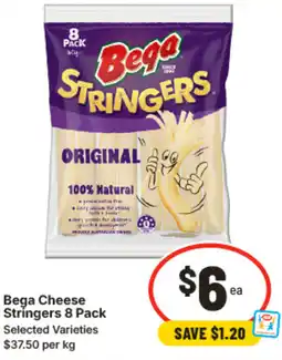 IGA Bega Cheese Stringers offer