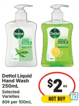 IGA Dettol Liquid Hand Wash offer