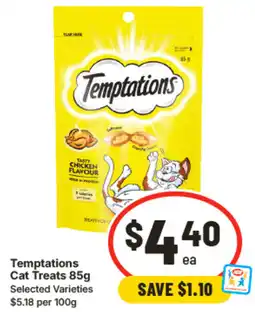 IGA Temptations Cat Treats offer