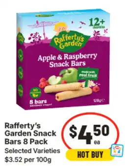 IGA Rafferty's Garden Snack Bars offer