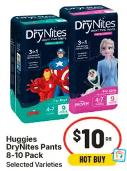 IGA Huggies DryNites Pants offer