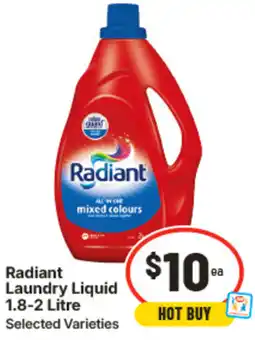 IGA Radiant Laundry Liquid offer