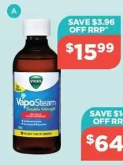 Your Local Pharmacy Vapo Steam Inhalant Double Strength offer