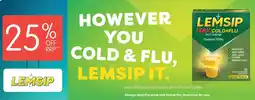 Your Local Pharmacy Lemsip Max Cold and Flu Lemon offer