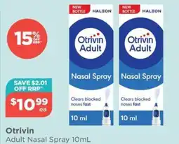 Your Local Pharmacy Otrivin Adult Nasal Spray offer
