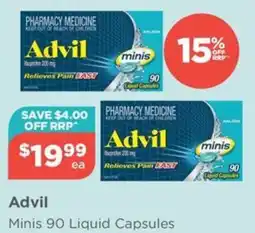 Your Local Pharmacy Advil Minis 90 Liquid Capsules offer