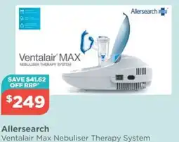Your Local Pharmacy Ventalair Max Nebuliser Therapy System offer