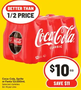 IGA Coca-Cola, Sprite or Fanta offer