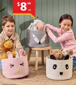 ALDI Toy or Laundry Hamper offer