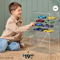 ALDI Stackable Acrylic Storage Cubes offer