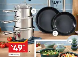 ALDI Stainless Steel Cookware Sets offer