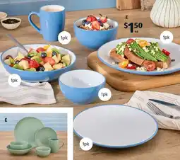 ALDI Everyday Dinnerware 1pk offer