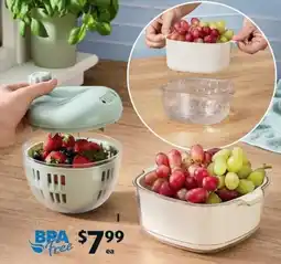 ALDI Mini Fruit Spinner or Strainer Bowl offer