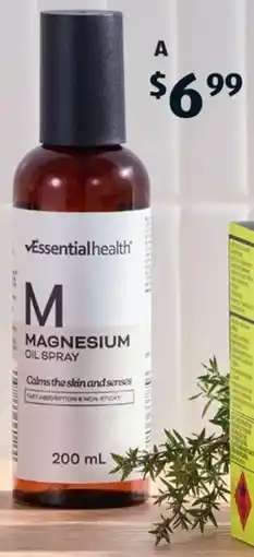 ALDI Magnesium Spray offer