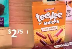 ALDI Arnott's Malt TeeVee Snacks offer