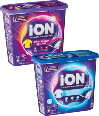 Coles iON Laundry Capsules 36 Pack offer