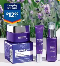 ALDI Lacura Skin Science Retinol Plus Face Care offer