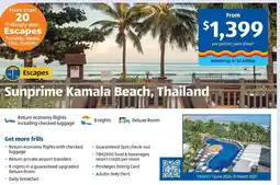 ALDI Sunprime Kamala Beach, Thailand offer