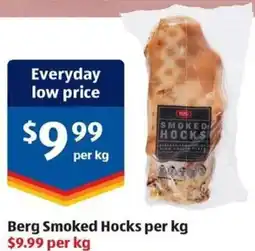 ALDI Berg Smoked Hocks offer