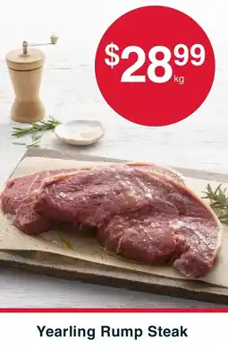 Australian Butchers Store Yearling Rump Steak offer