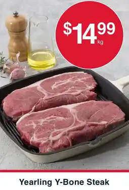 Australian Butchers Store Yearling Y-Bone Steak offer