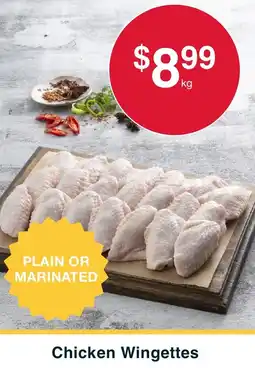 Australian Butchers Store Chicken Wingettes offer