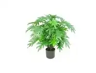 LivingStyles Potted Artificial Split Leaf Philodendron Plant, 75cm offer