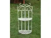 LivingStyles Lily 2 Tier Iron Wall Shelf offer