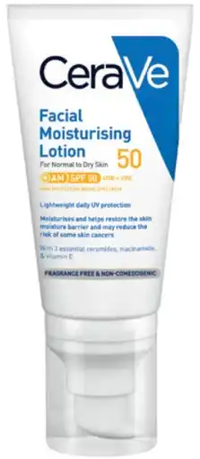 Priceline CeraVe Facial Moisturising Lotion SPF50 offer