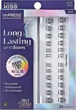 Priceline Kiss Impress Long Lasting Cluster Demi Wispy offer