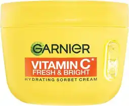 Priceline Garnier Vitamin C Fresh & Bright Hydrating Sorbet Cream offer