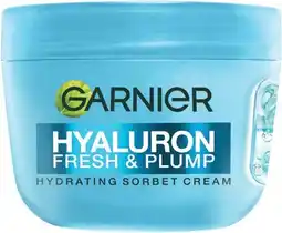 Priceline Garnier Hyaluron Fresh & Plump Hydrating Sorbet Cream offer