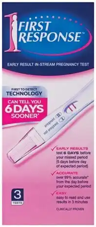 Priceline First Response Early Result In-Stream Pregnancy Test offer