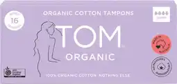 Priceline Tom Organic Super Tampons offer
