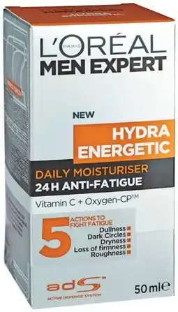Priceline L'Oréal Paris Men Expert Hydra Energetic Moisturiser offer