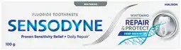Priceline Sensodyne Repair & Protect Whitening Toothpaste offer