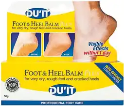 Priceline DU'IT Foot & Heel Balm Plus offer