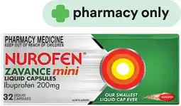 Priceline Nurofen Zavance Mini 32 Liquid Capsules offer
