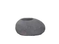 LivingStyles Rock Cement Planter, Small offer