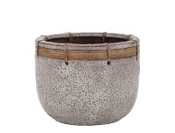 LivingStyles Zadie Cement Pot offer