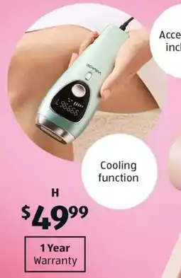 ALDI Ipl hair remover offer