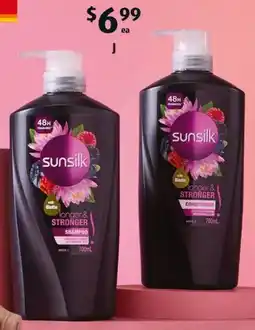 ALDI Sunsilk Longer & Stronger Shampoo or Conditioner offer