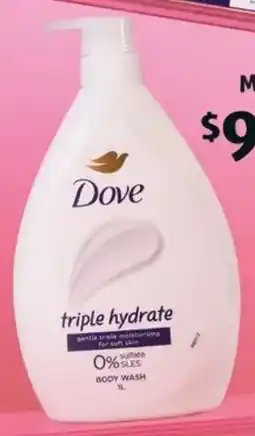 ALDI Dove Triple Hydrate Body Wash offer