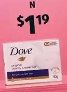 ALDI Dove Beauty Bar offer