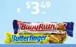 ALDI Baby Ruth or Butterfinger Bar offer