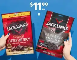 ALDI Jack Links Beef Jerky offer