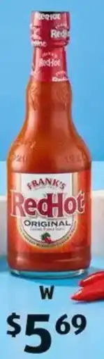 ALDI Franks Red Hot Sauces offer