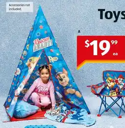 ALDI Licensed Camp Chair or Play Teepee offer