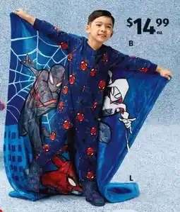 ALDI Childrens Licensed Fleece Onesie offer